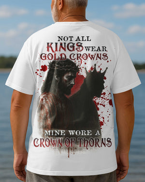 Not All Kings Wear Gold Crowns All Over Print T-Shirt