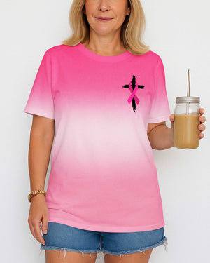 The Day Cancer Showed Up In My Life All Over Print T-Shirt