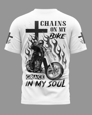 Chains On My Bike All Over Print T-Shirt