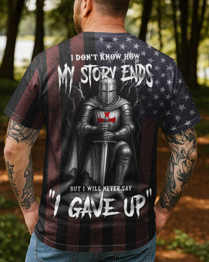 I Don't Know How My Story Ends All Over Print T-Shirt
