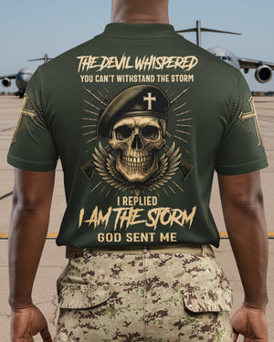 The Devil Whispered You Can't Withstand The Storm Shirt