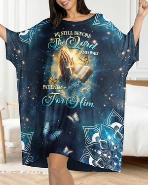 Be Still Before The Lord All Over Print Sleep Tee