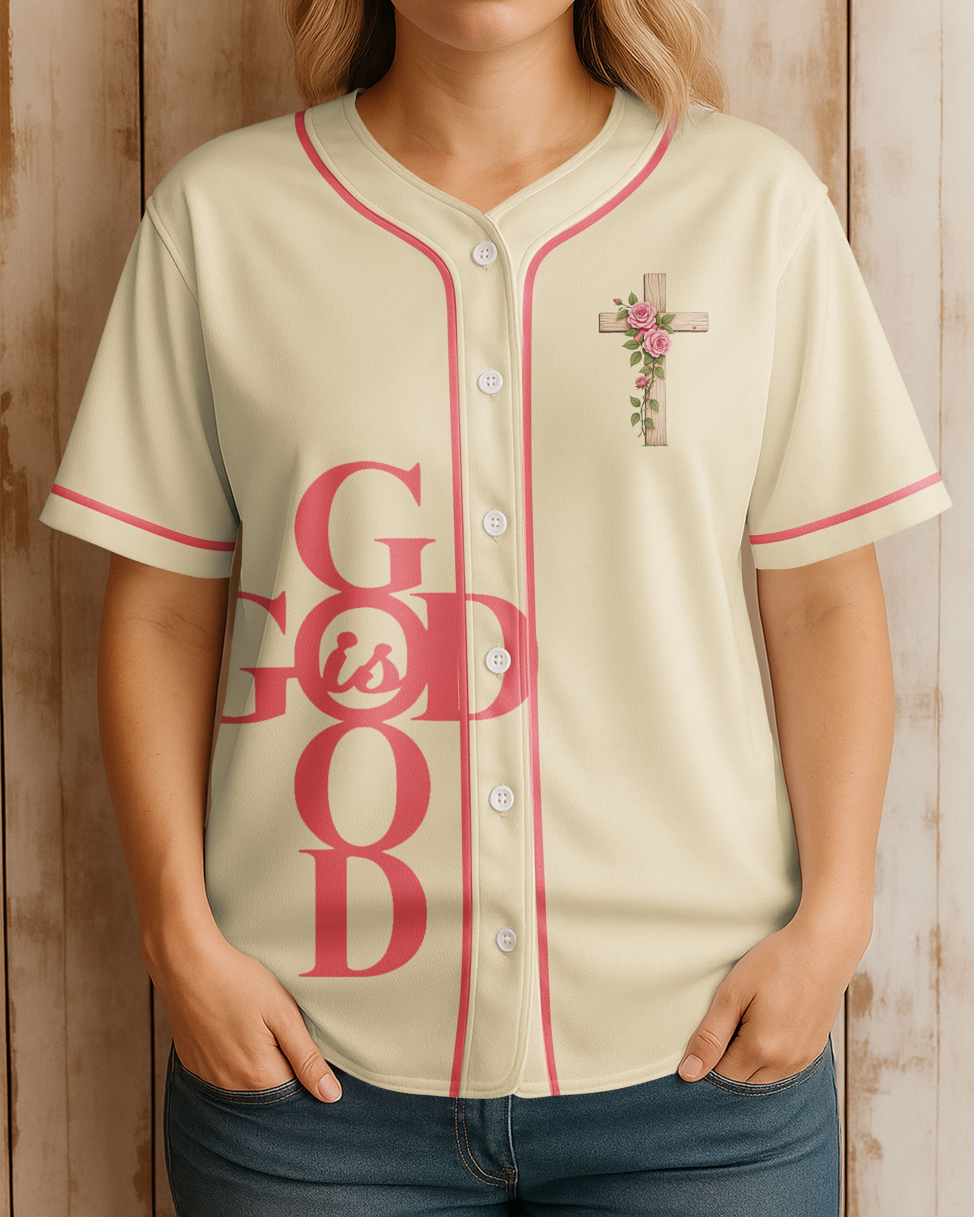 Thank You God All Over Print Jersey