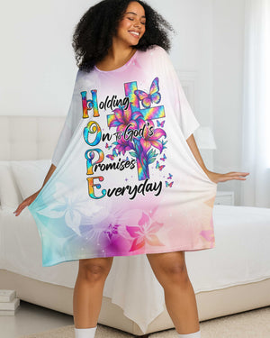 Holding On To God All Over Print Sleep Tee