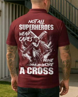 Not All Superheroes Wear Capes All Over Print Polo Shirt