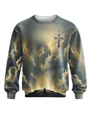 He Died For Me So I'll Live For Him All Over Print V-neck Tank Top