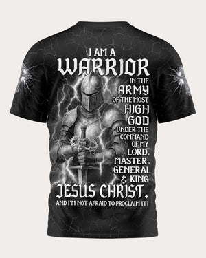 I Am A Warrior All Over Print T-shirt