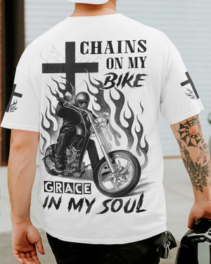Chains On My Bike All Over Print T-Shirt