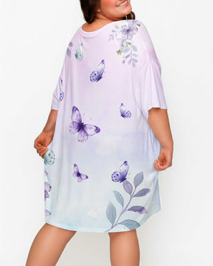 Blessed By God All Over Print Sleep Tee