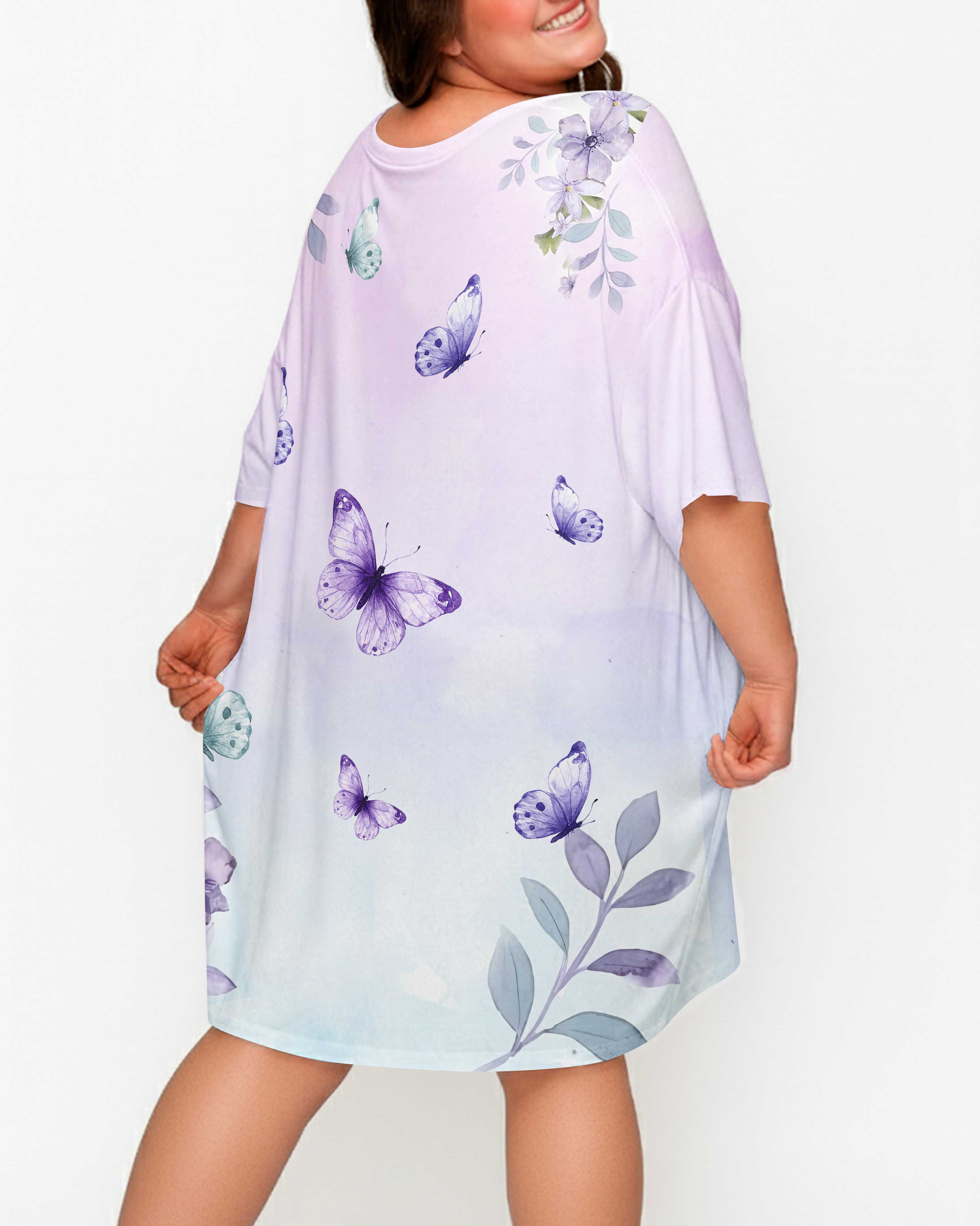 Blessed By God All Over Print Sleep Tee