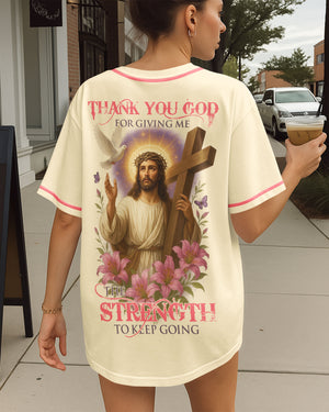 Thank You God All Over Print Jersey