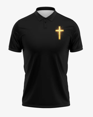 He Who Kneels Before God All Over Print Polo Shirt