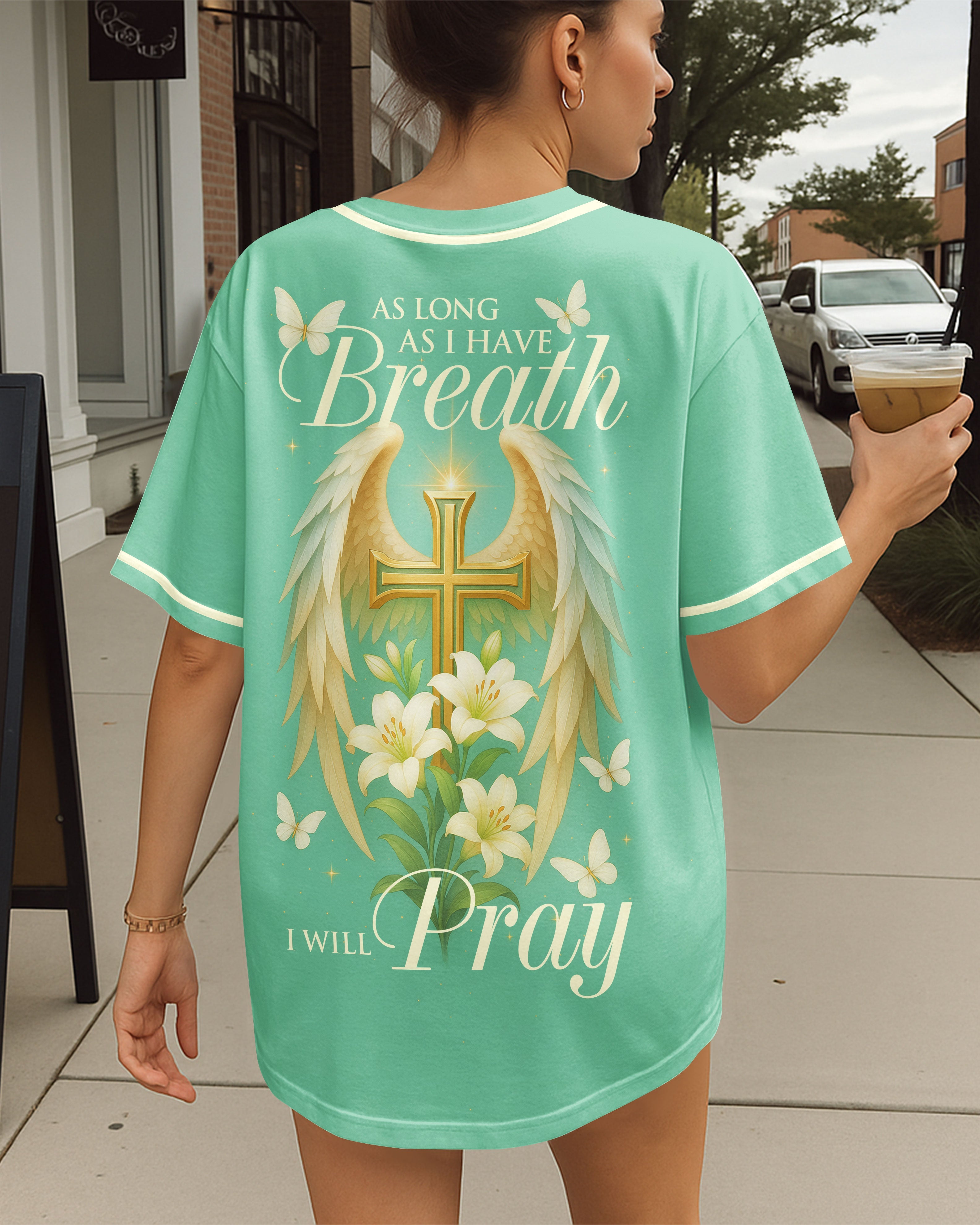 As Long As I Have Breath All Over Print Jersey