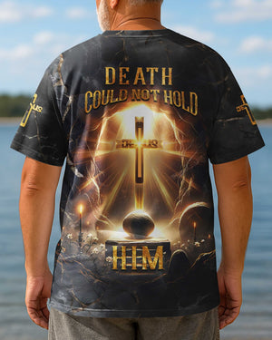 Death Could Not Hold Him All Over Print T-shirt