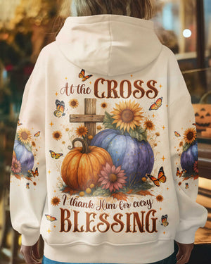 At The Cross I Thank Him For Every Blessing Shirt