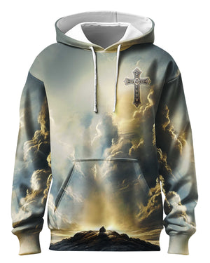 He Died For Me So I'll Live For Him All Over Print V-neck Tank Top