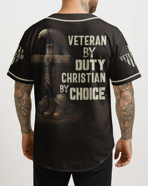 Veteran By Duty Christian By Choice Jersey