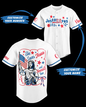 Jesus Saves All Over Print Custom Jersey