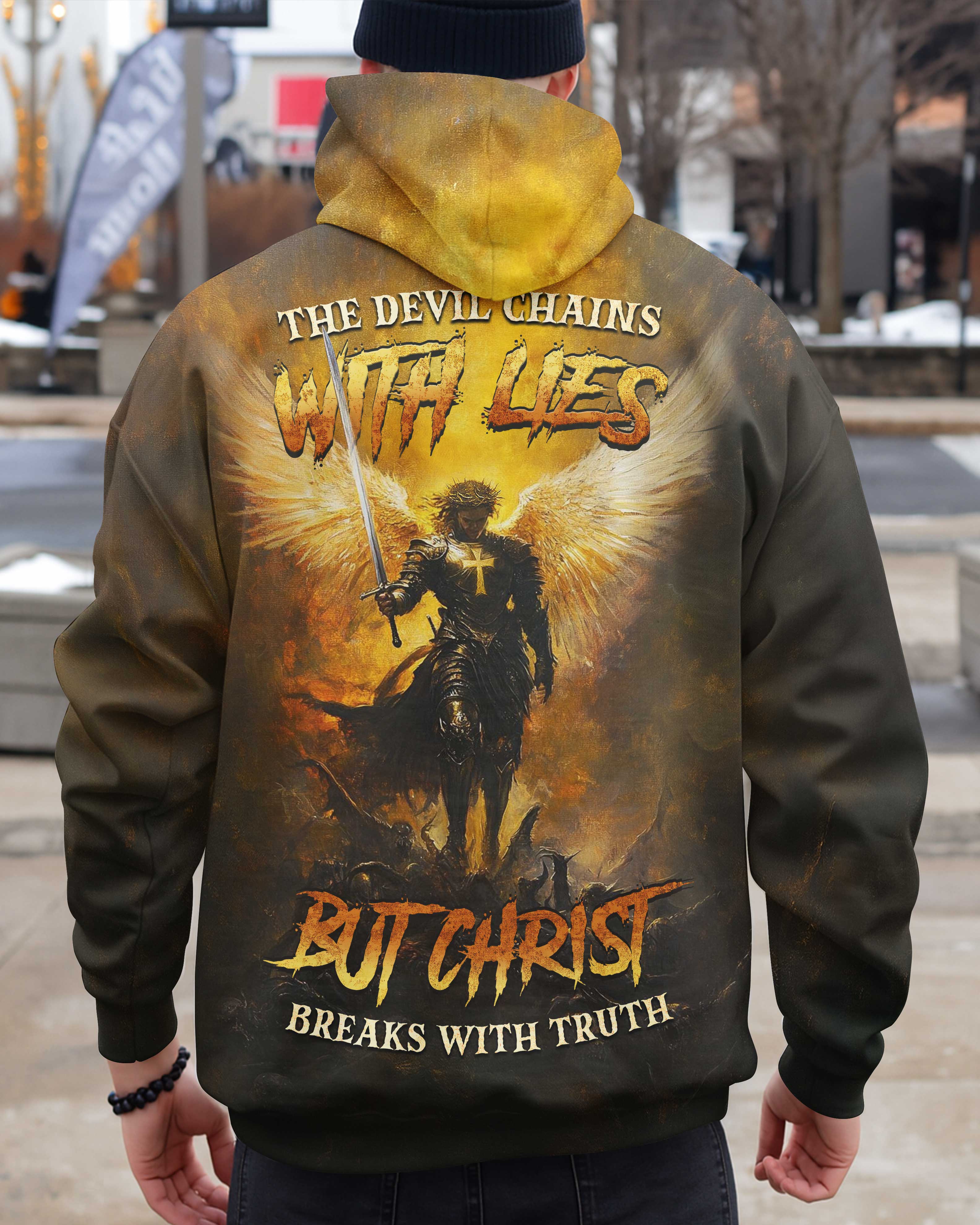 The Devil Chains With Lies Shirt