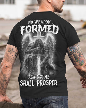 No Weapon Formed Against Me Shall Prosper All Over Print T-Shirt