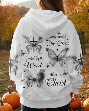 Transformed By The Cross Guided By The Word Alive In Christ Shirt
