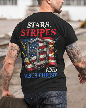 Stars. Stripes and Jesus Christ T-shirt
