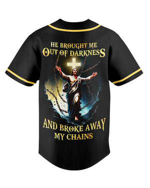 He Brought Me Out Of Darkness All Over Print Jersey