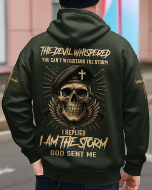 The Devil Whispered You Can't Withstand The Storm Shirt