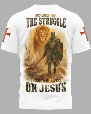 No Matter The Struggle All Over Print T-Shirt