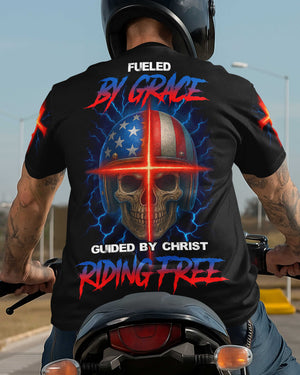 Fueled By Grace All Over Print T-Shirt