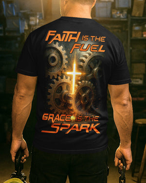 Faith Is The Fuel All Over Print T-Shirt