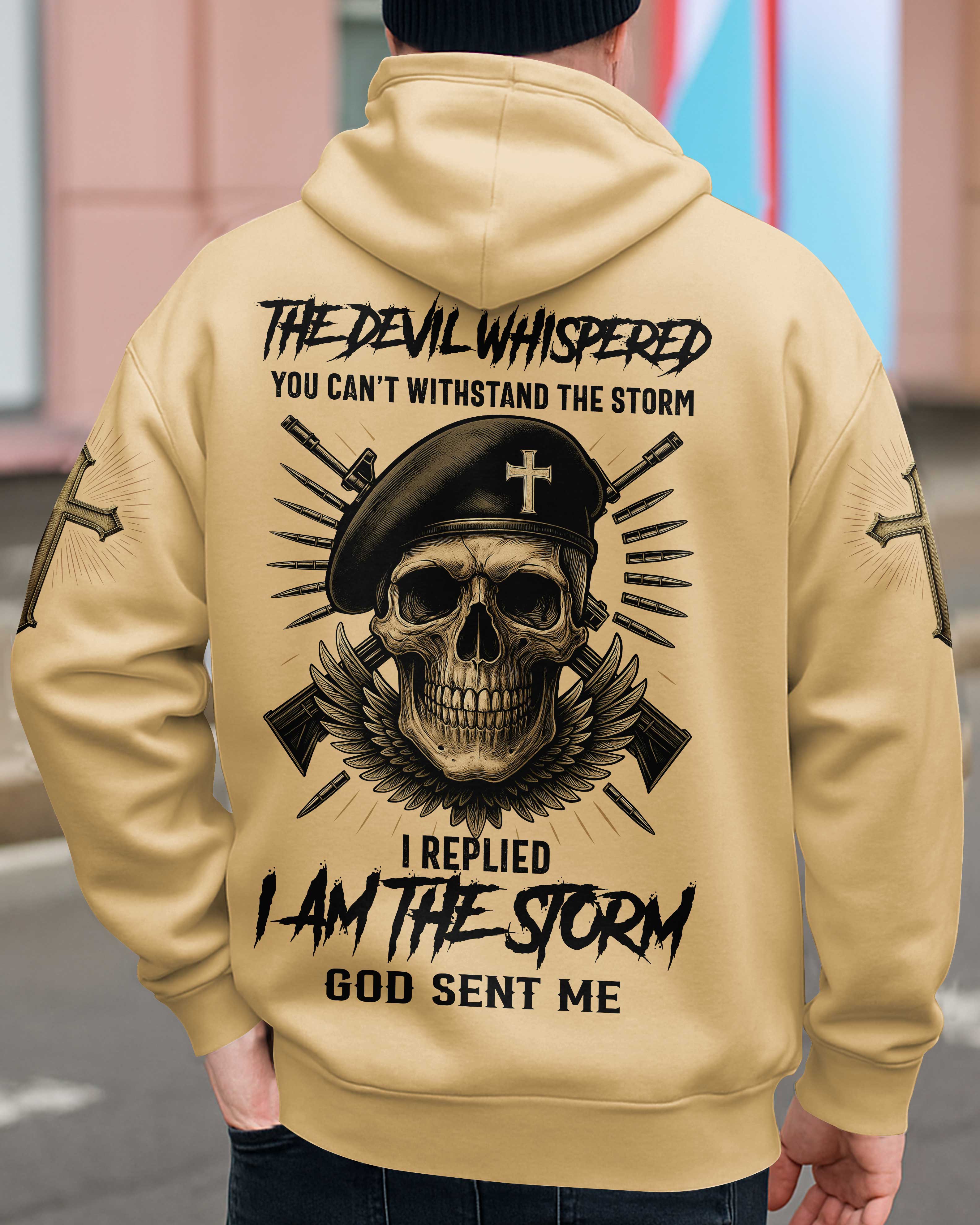 The Devil Whispered You Can't Withstand The Storm Shirt