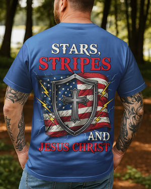 Stars. Stripes and Jesus Christ T-shirt