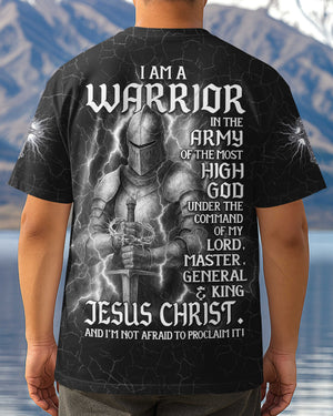 I Am A Warrior All Over Print T-shirt
