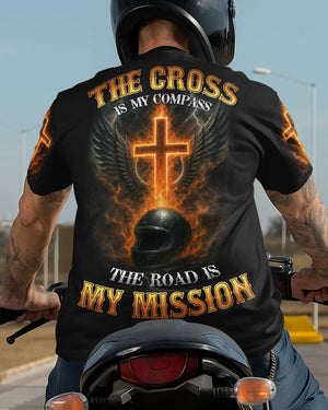 The Cross Is My Compass All Over Print T-Shirt