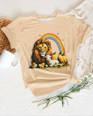 Lion And The Lamb T-Shirt