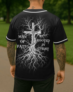 Man Of Faith Rooted In Christ All Over Print Jersey