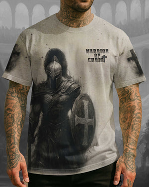 A Child Of God A Man Of Faith A Warrior Of Christ Shirt