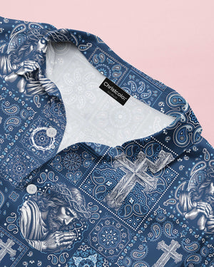Sacred Cross Bandana Hawaiian Shirt