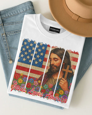 Jesus Loves America T-Shirt