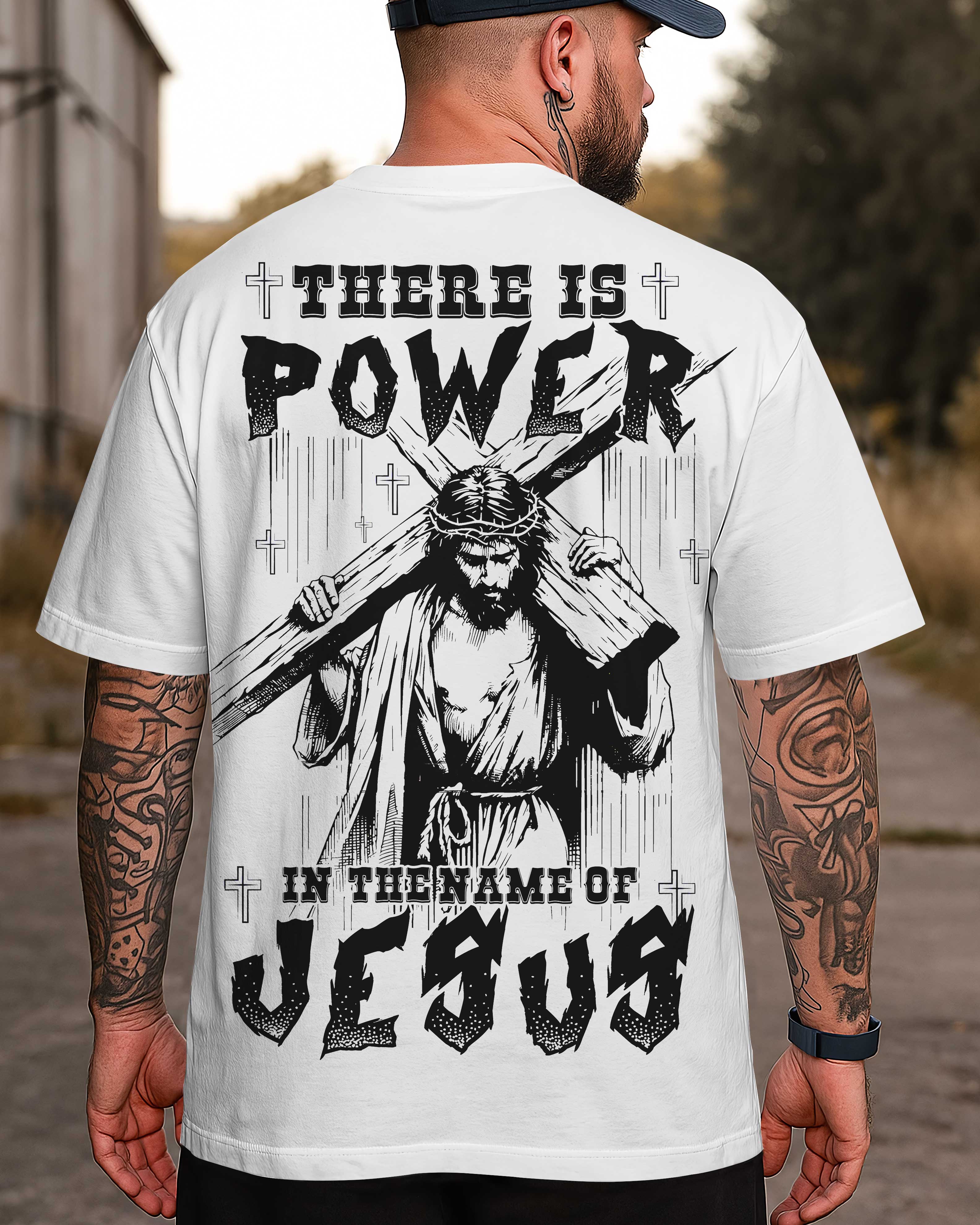 Power In The Name Of Jesus All Over Print T-Shirt