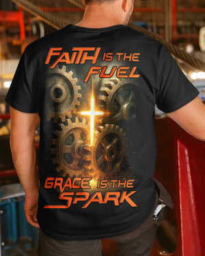 Faith Is The Fuel All Over Print T-Shirt