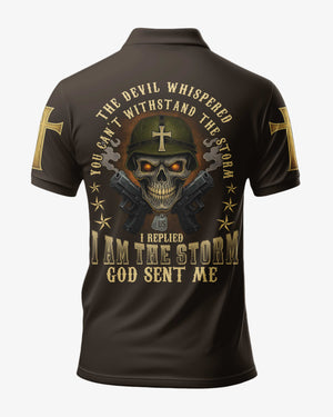 The Devil Whispered You Can't Withstand The Storm Shirt