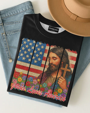 Jesus Loves America T-Shirt