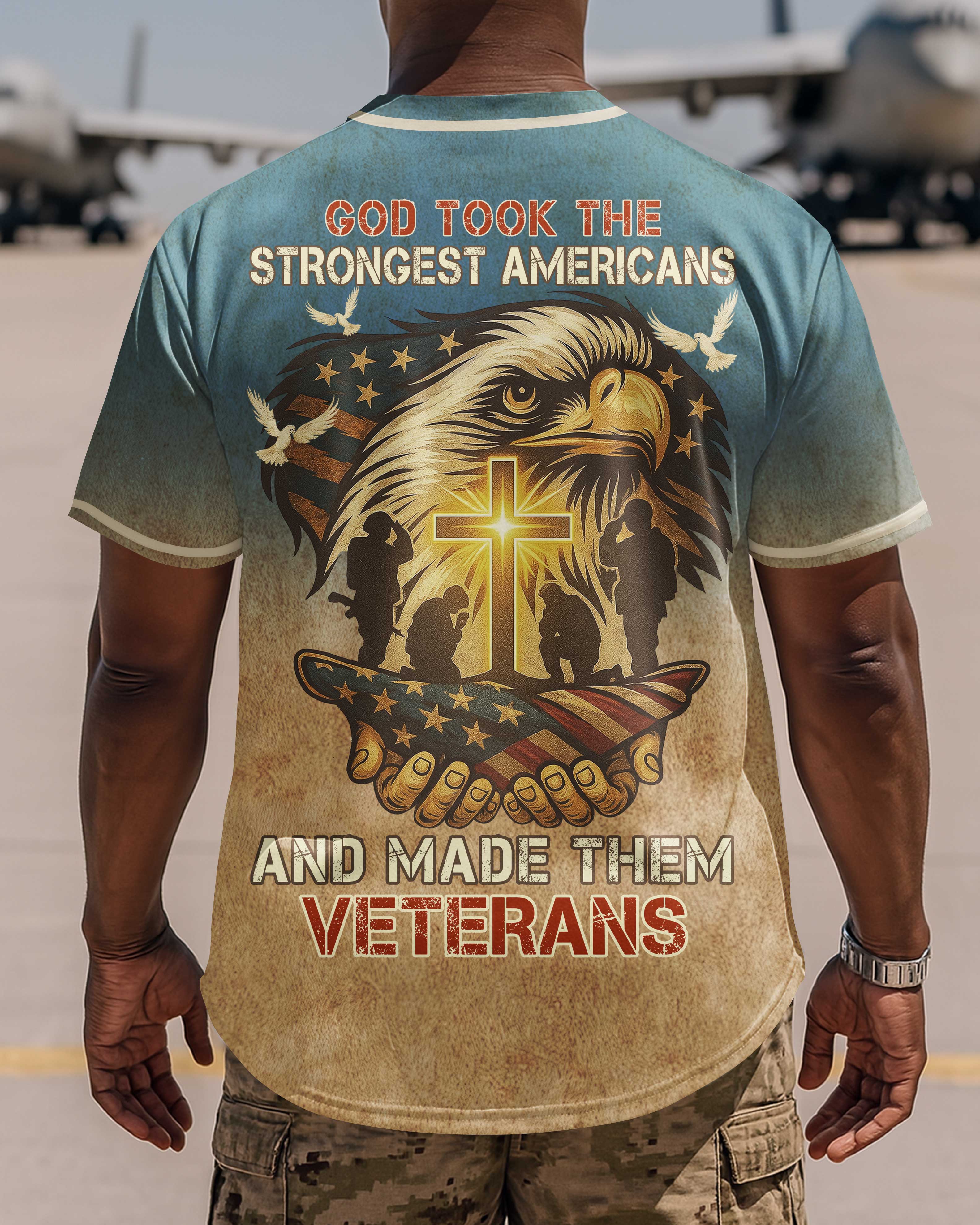 God Took The Strongest Americans Jersey