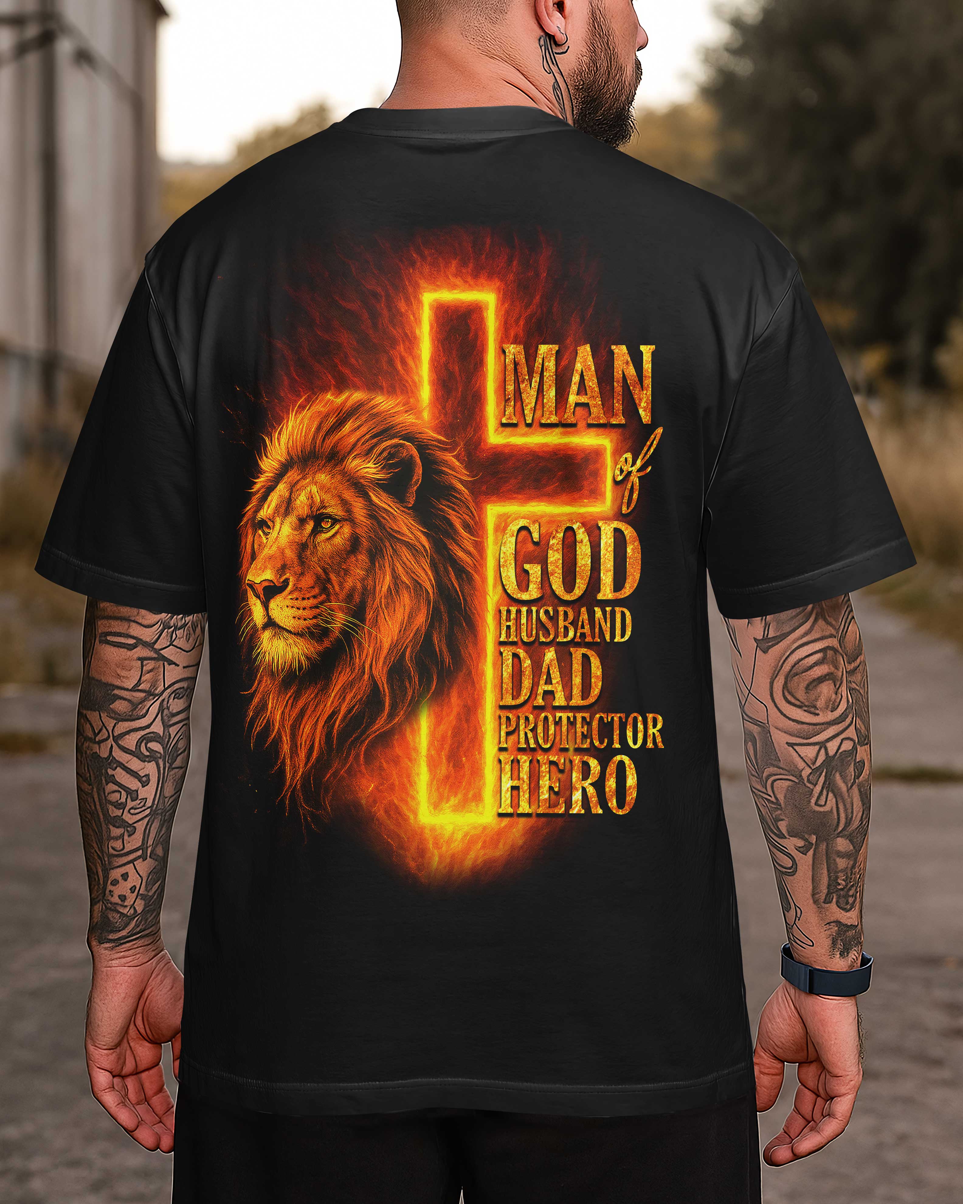 Man Of God All Over Print T-Shirt