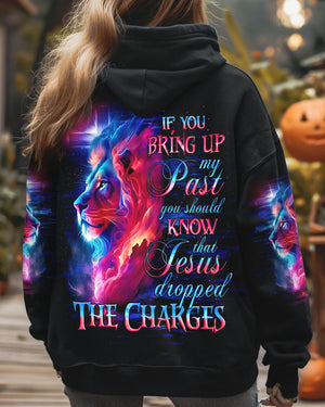 Jesus Dropped The Charges Lion Women's All Over Print Shirt - Tlno2305243