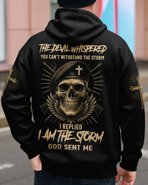 The Devil Whispered You Can’t Withstand The Storm Shirt
