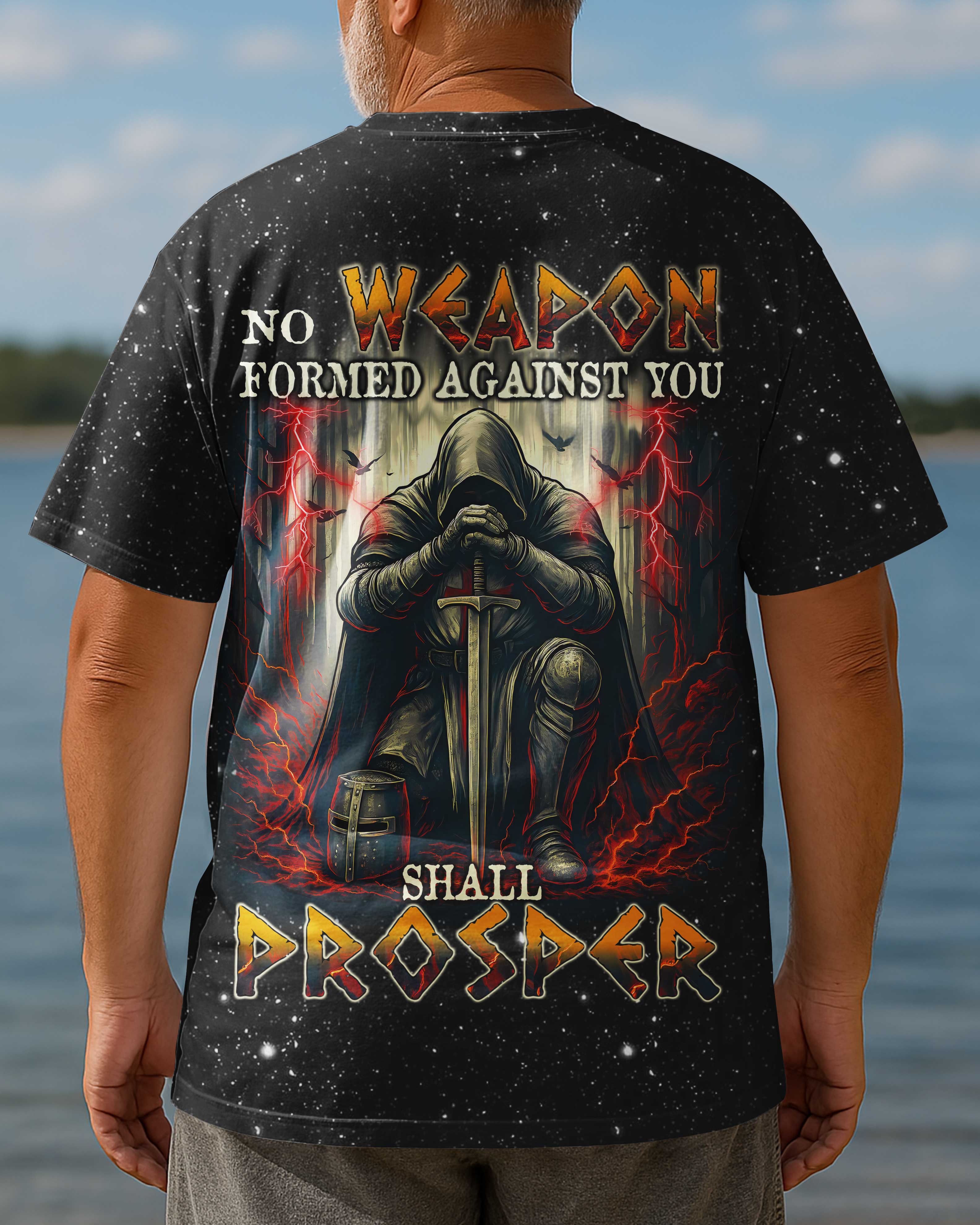 No Weapon Against You All Over Print T-shirt