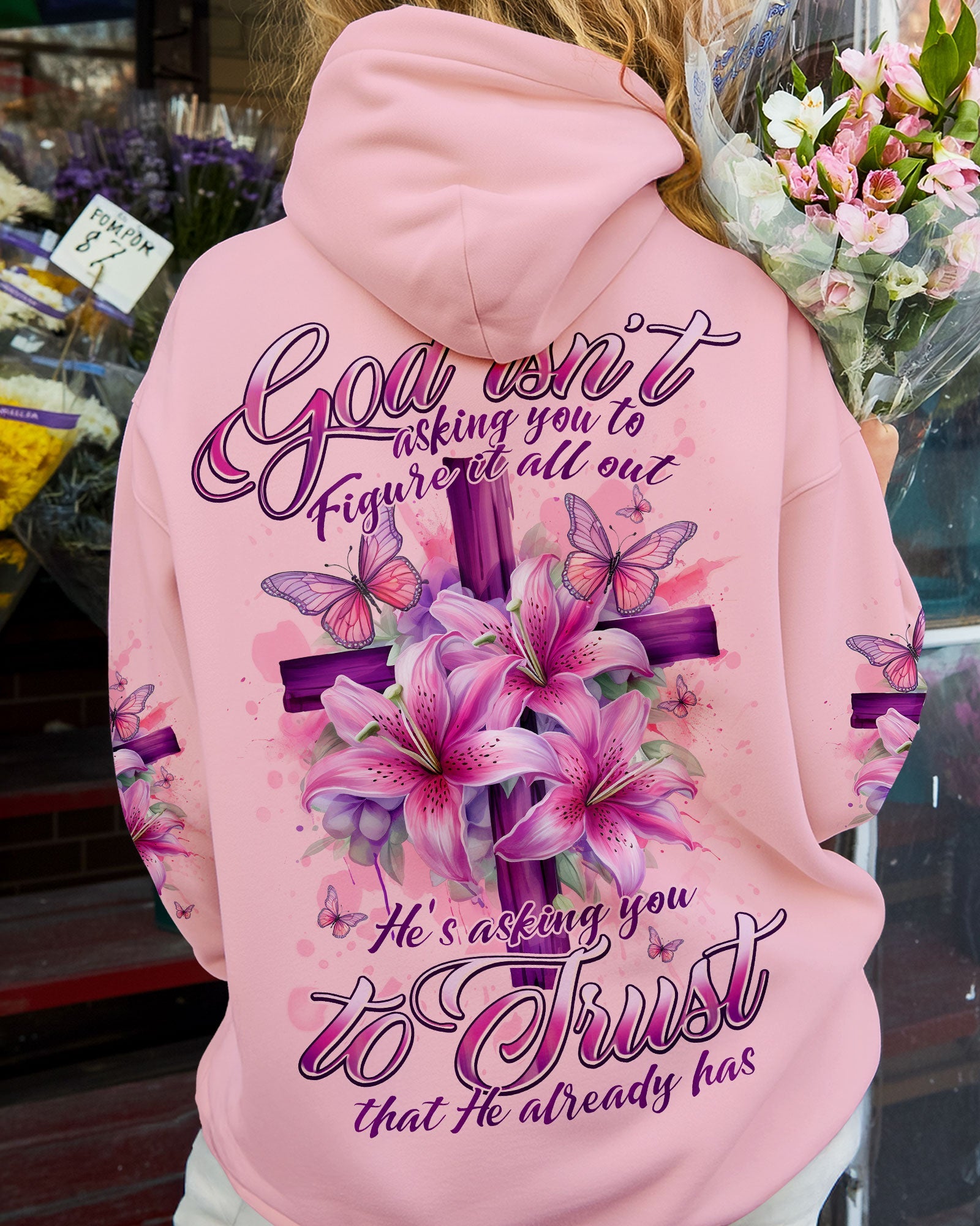 He's Asking You To Trust Women's All Over Print Shirt - Typq1609251